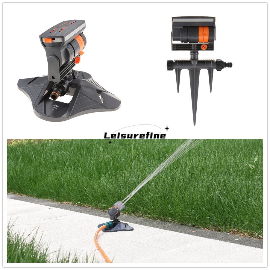 Smart Gardening - สปริงเกอร์รดน้ำสวนอัตโนมัติ ปรับแรงดันน้ำได้ ครอบคลุมพื้นที่กว้าง ระบบให้น้ำแบบหมุน สำหรับสนามหญ้า สวนกลางแจ้ง