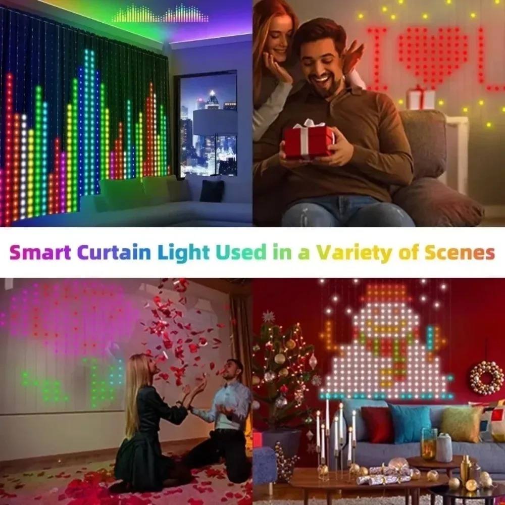 ไฟม่าน LED พิกเซลสำหรับภายนอกอ - Smart Gardening บทวิจารณ์และราคา