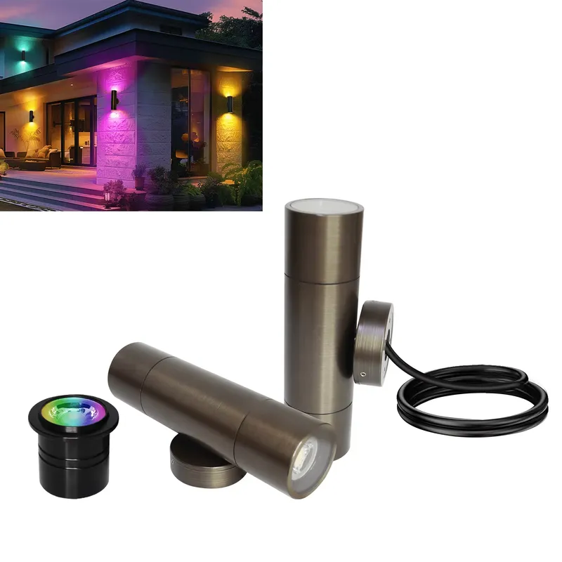 โคมไฟติดผนัง LED สำหรับภายนอกอ - Smart Gardening บทวิจารณ์และราคา