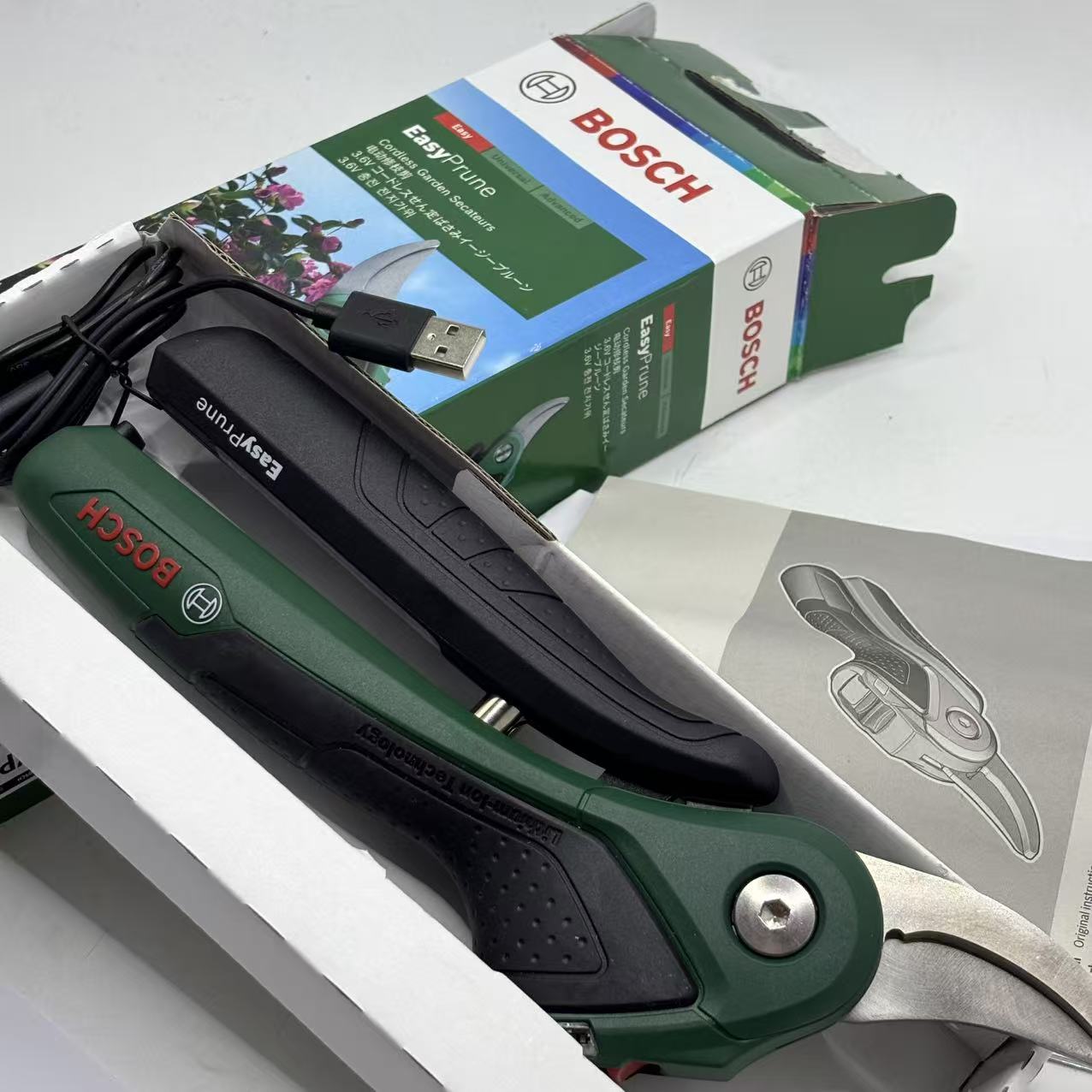 กรรไกรตัดกิ่งไร้สาย Bosch 3.6V - Smart Gardening บทวิจารณ์และราคา