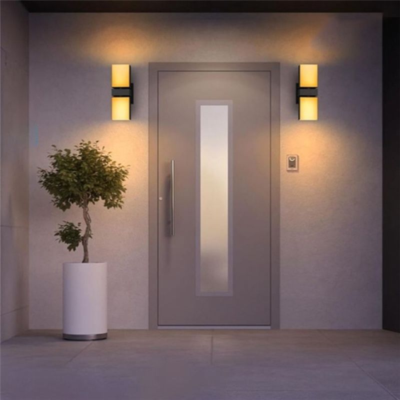 A33Z-LED โคมไฟติดผนังแบบสองหัว - Smart Garden Fence & Balcony Hanging Planter บทวิจารณ์และราคา