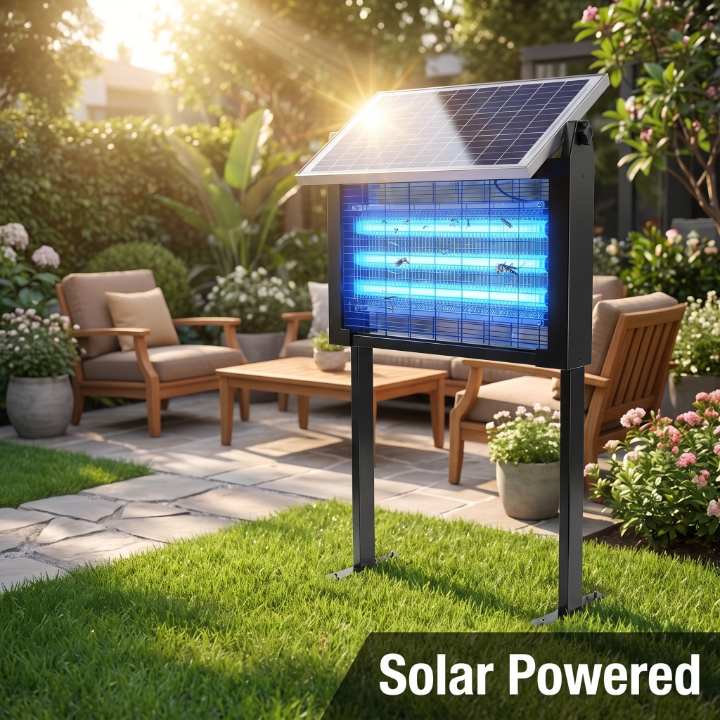 โคมไฟกำจัดยุงพลังงานแสงอาทิตย์ - Smart Garden Model บทวิจารณ์และราคา