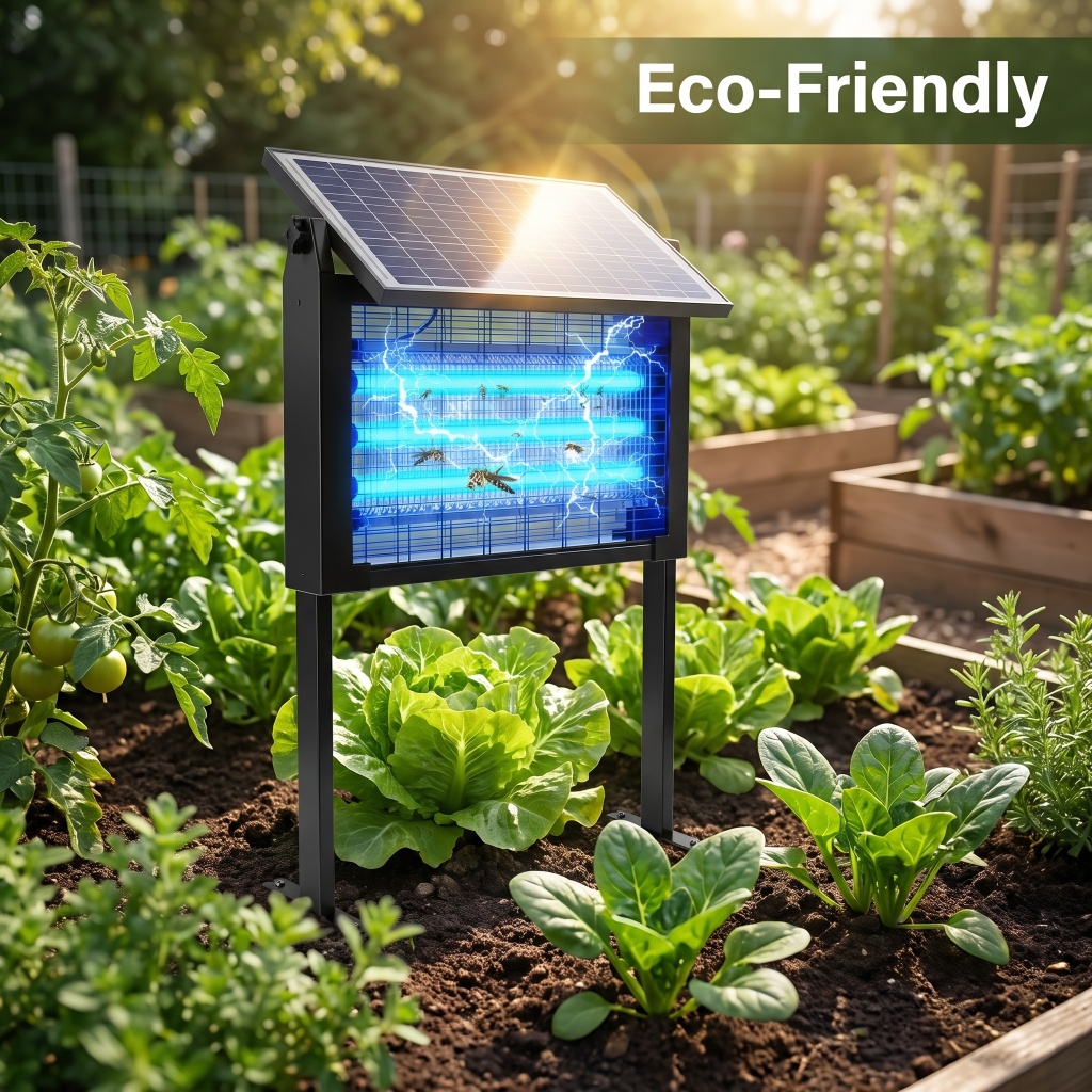 โคมไฟกำจัดยุงพลังงานแสงอาทิตย์ - Smart Garden Model บทวิจารณ์และราคา