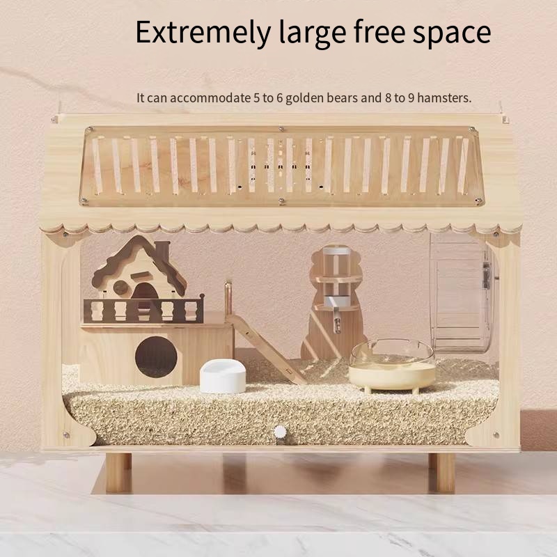 กรงแฮมสเตอร์ขนาดใหญ่ สไตล์วิลล - Insect Hotel Wood บทวิจารณ์และราคา