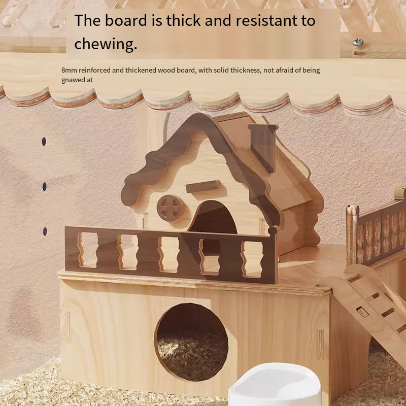 กรงแฮมสเตอร์ขนาดใหญ่ สไตล์วิลล - Insect Hotel Wood บทวิจารณ์และราคา