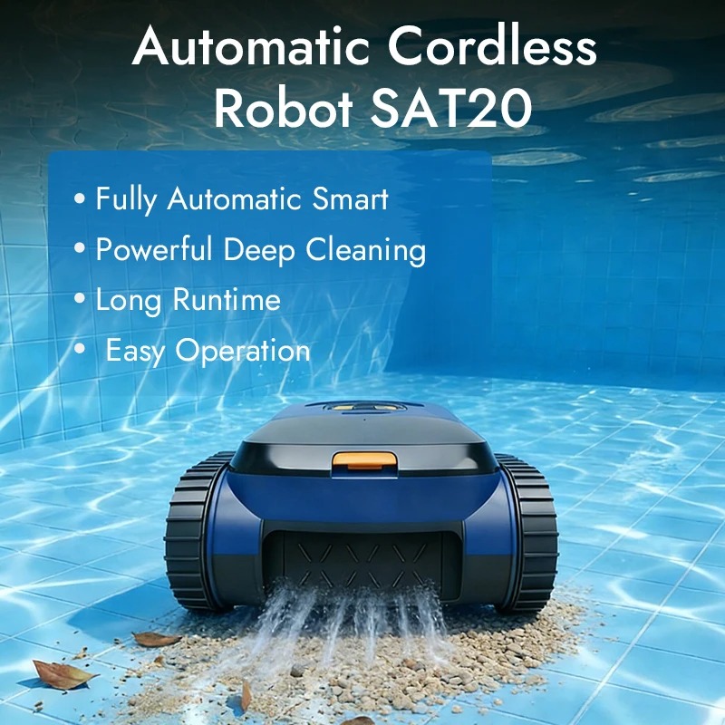 หุ่นยนต์ทำความสะอาดสระว่ายน้ำไ - Smart Gardening บทวิจารณ์และราคา